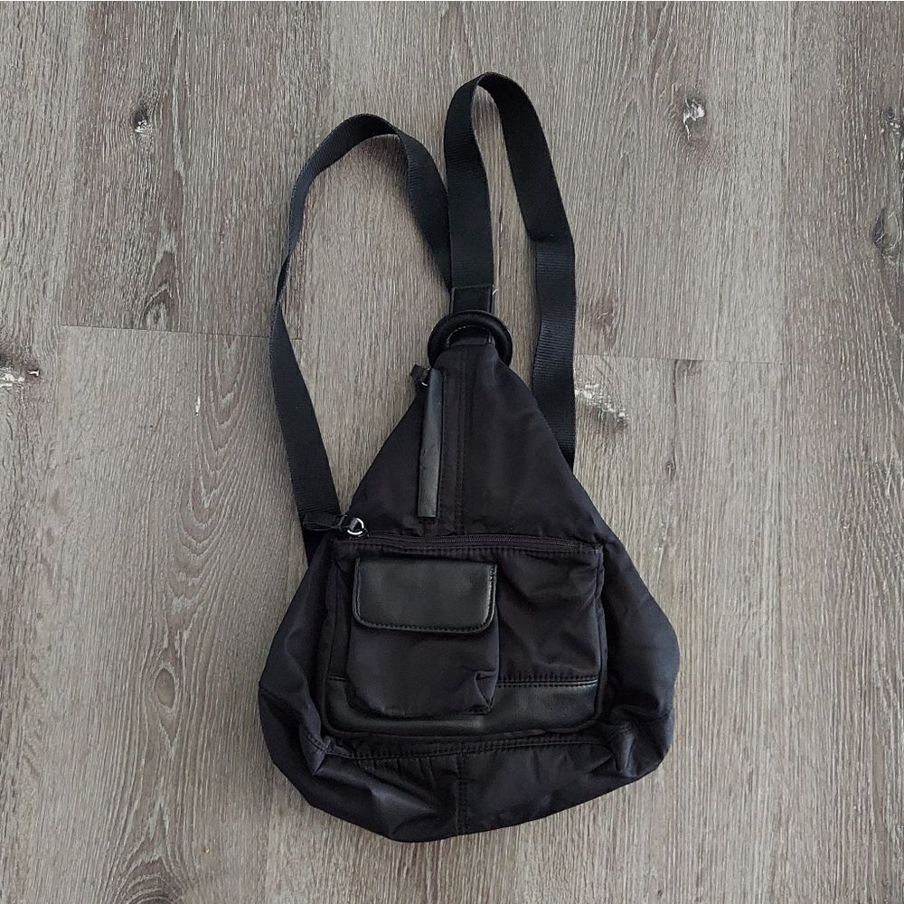 Backpack Purse Nine & Co. By Nine West 11" X 12" X 5" Black